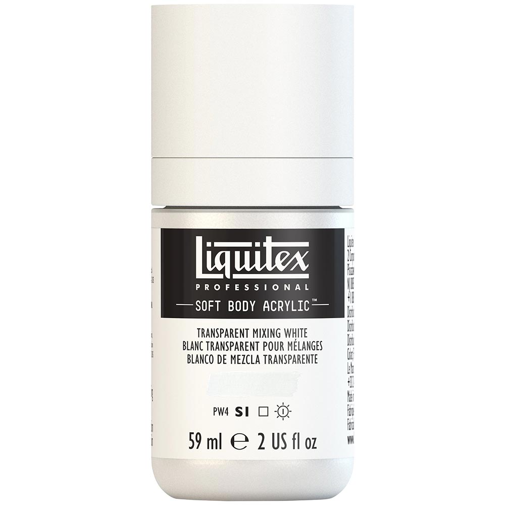 Liquitex Professional Soft Body Akrilik Boya 59ml Transparent Mixing White 430 S1