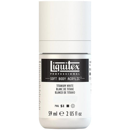 Liquitex Professional Soft Body Akrilik Boya 59ml Titanium White 432 S1