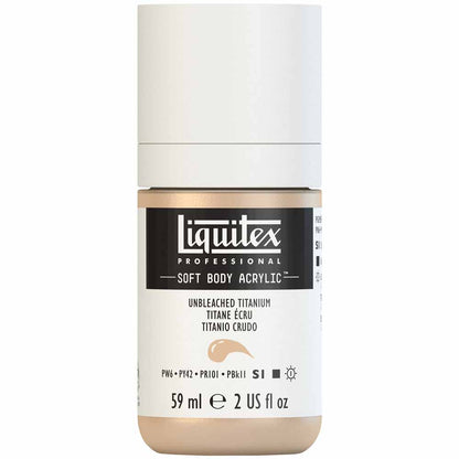 Liquitex Professional Soft Body Akrilik Boya 59ml Unbleached Titanium 434 S1