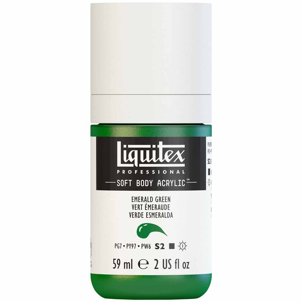 Liquitex Professional Soft Body Akrilik Boya 59ml Emerald Green 450 S2