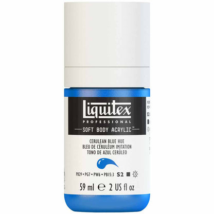 Liquitex Professional Soft Body Akrilik Boya 59ml Cerulean Blue Hue 470 S2