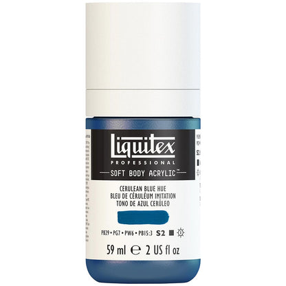 Liquitex Professional Soft Body Akrilik Boya 59ml Cerulean Blue Hue 470 S2