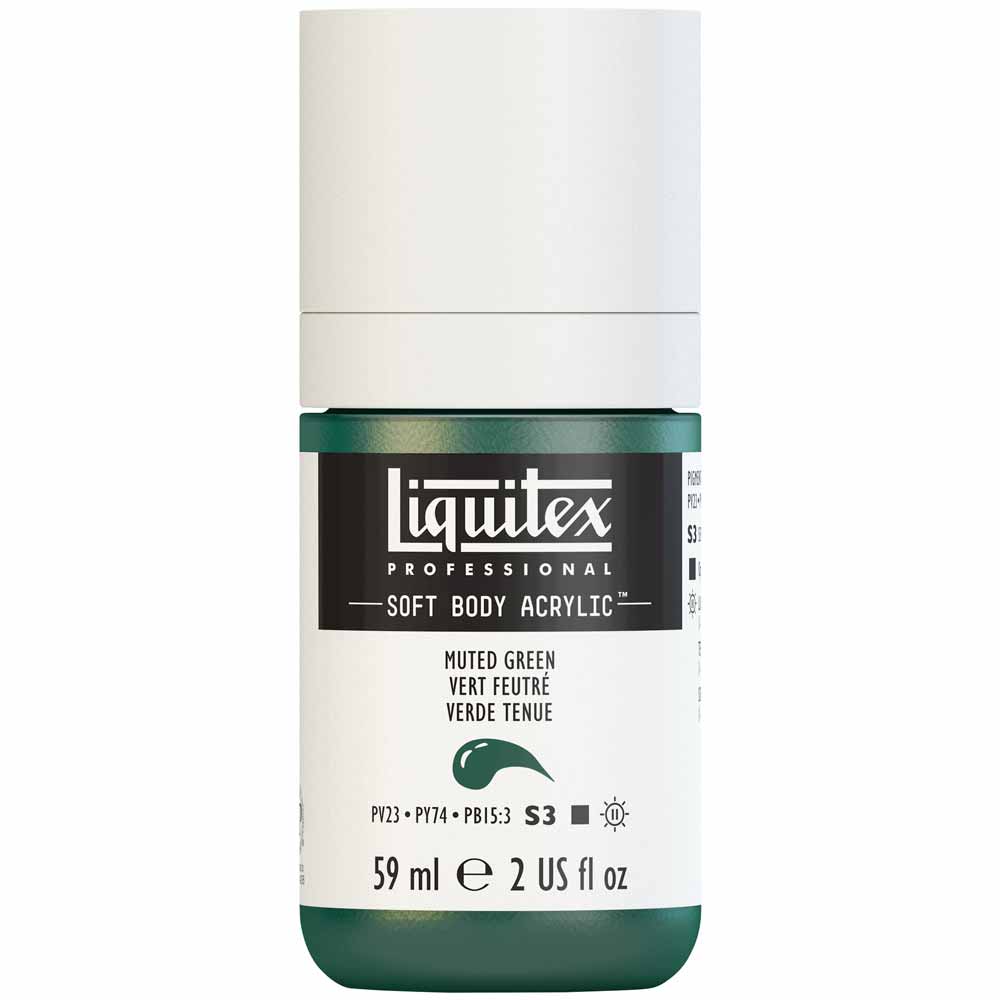 Liquitex Professional Soft Body Akrilik Boya 59ml Muted Green 501 S3