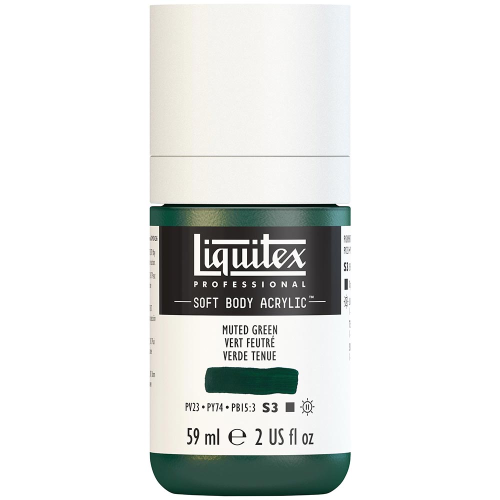 Liquitex Professional Soft Body Akrilik Boya 59ml Muted Green 501 S3