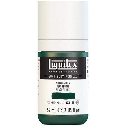 Liquitex Professional Soft Body Akrilik Boya 59ml Muted Green 501 S3