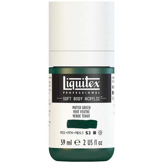 Liquitex Professional Soft Body Akrilik Boya 59ml Muted Green 501 S3