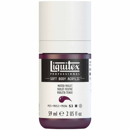Liquitex Professional Soft Body Akrilik Boya 59ml Muted Violet 502 S3
