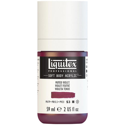 Liquitex Professional Soft Body Akrilik Boya 59ml Muted Violet 502 S3
