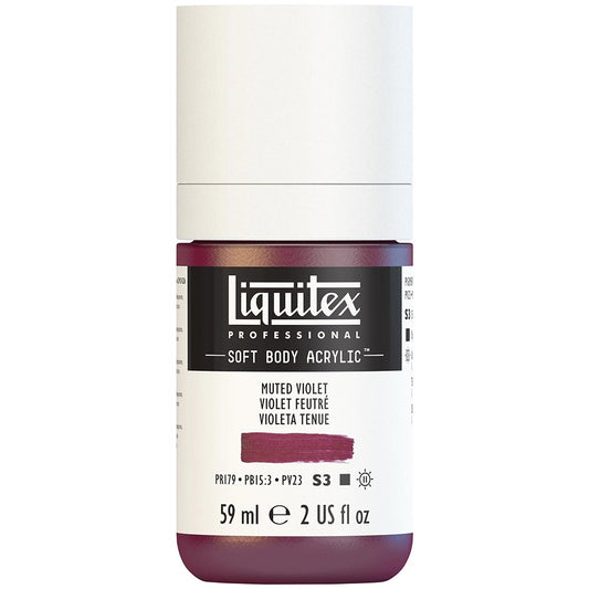 Liquitex Professional Soft Body Akrilik Boya 59ml Muted Violet 502 S3