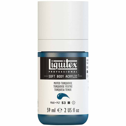 Liquitex Professional Soft Body Akrilik Boya 59ml Muted Turquoise 503 S3