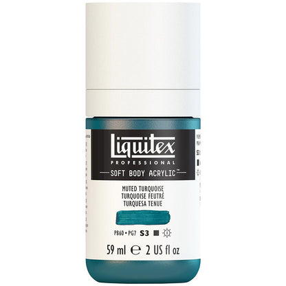 Liquitex Professional Soft Body Akrilik Boya 59ml Muted Turquoise 503 S3