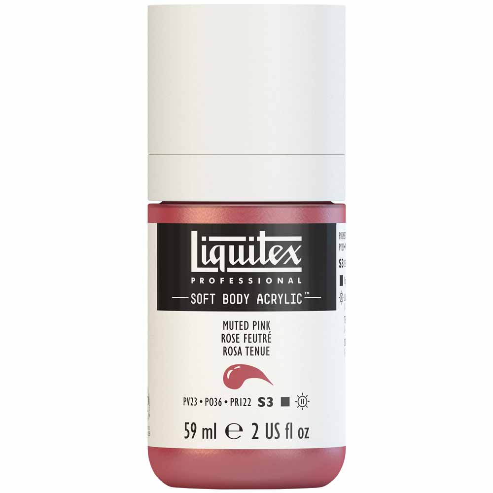 Liquitex Professional Soft Body Akrilik Boya 59ml Muted Pink 504 S3