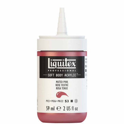 Liquitex Professional Soft Body Akrilik Boya 59ml Muted Pink 504 S3