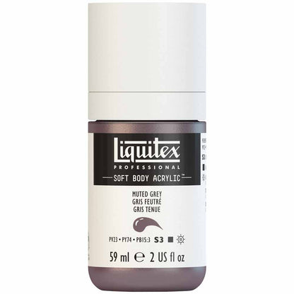 Liquitex Professional Soft Body Akrilik Boya 59ml Muted Grey 505 S3