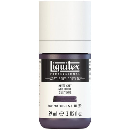 Liquitex Professional Soft Body Akrilik Boya 59ml Muted Grey 505 S3