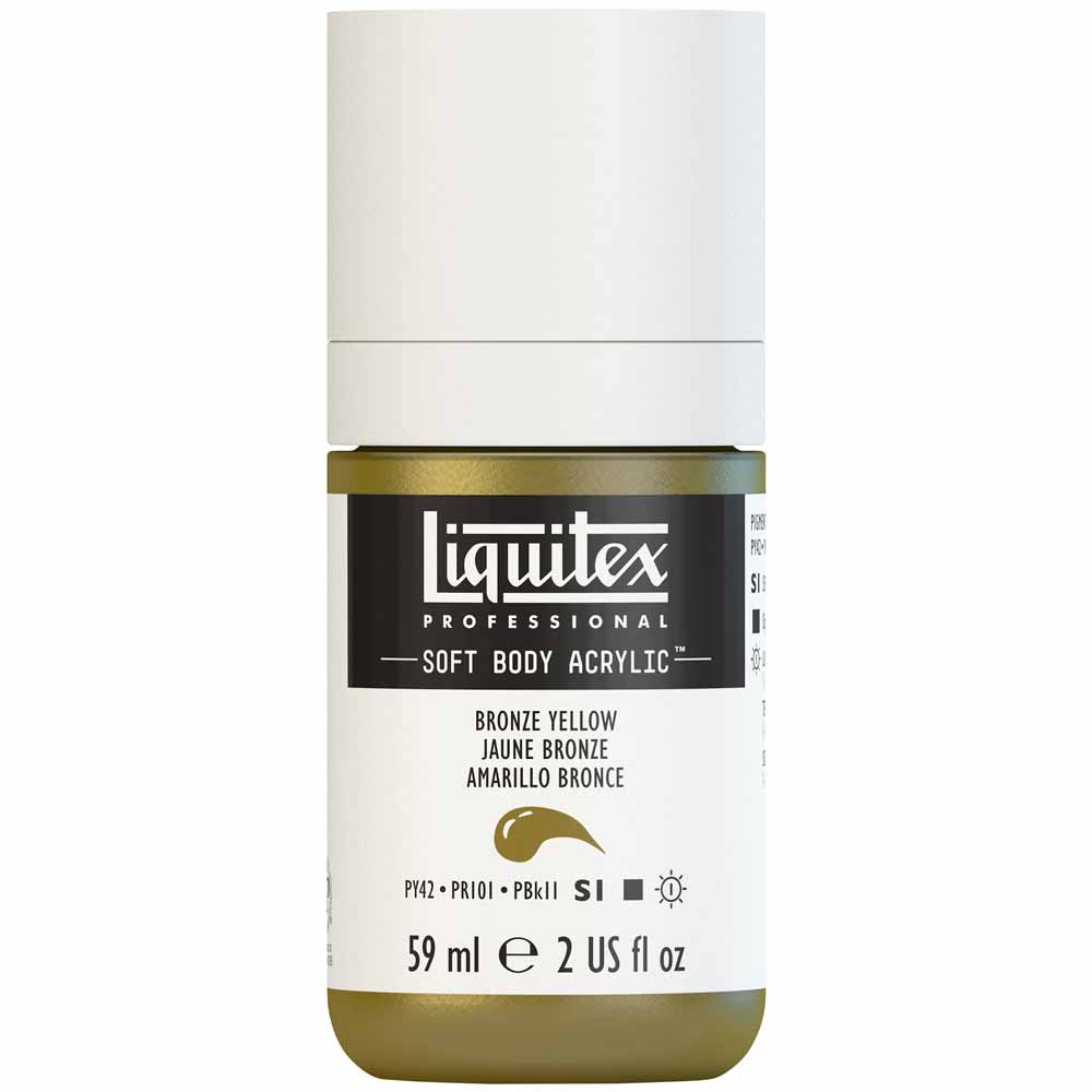 Liquitex Professional Soft Body Akrilik Boya 59ml Bronze Yellow 530 S1