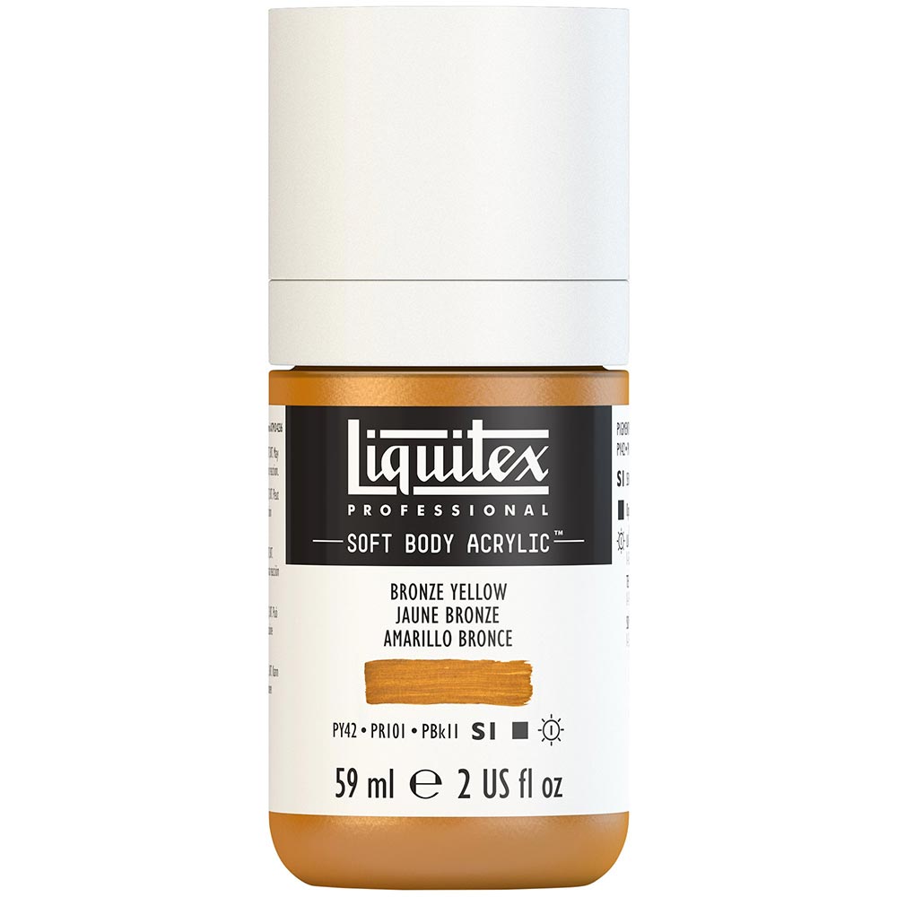 Liquitex Professional Soft Body Akrilik Boya 59ml Bronze Yellow 530 S1