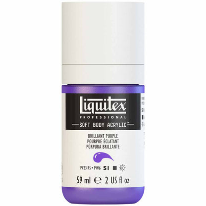 Liquitex Professional Soft Body Akrilik Boya 59ml Brilliant Purple 590 S1