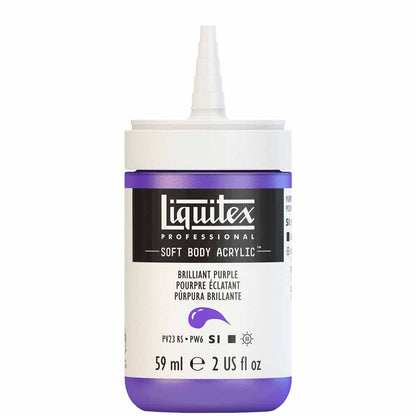 Liquitex Professional Soft Body Akrilik Boya 59ml Brilliant Purple 590 S1
