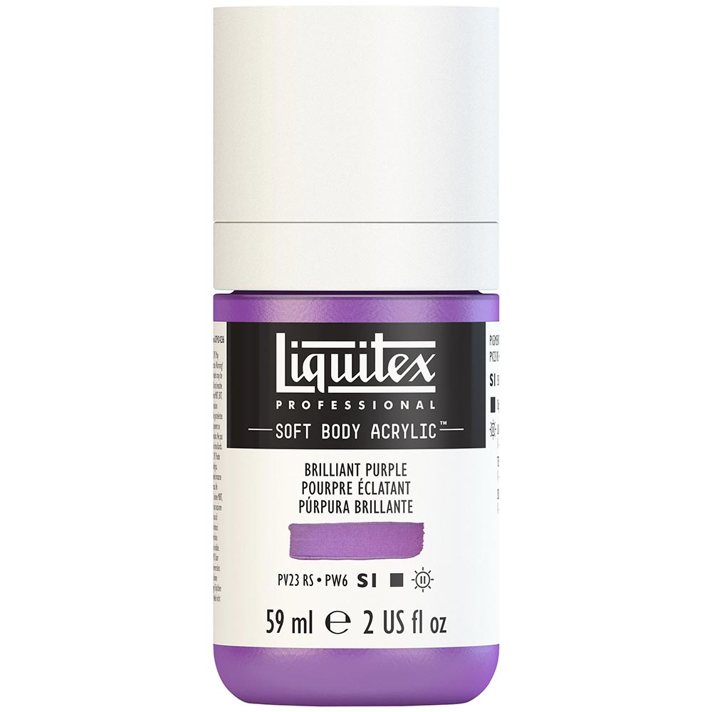 Liquitex Professional Soft Body Akrilik Boya 59ml Brilliant Purple 590 S1