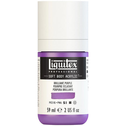 Liquitex Professional Soft Body Akrilik Boya 59ml Brilliant Purple 590 S1