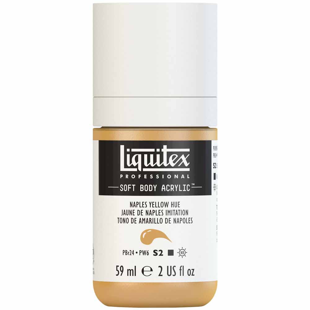 Liquitex Professional Soft Body Akrilik Boya 59ml Naples Yellow Hue 601 S2