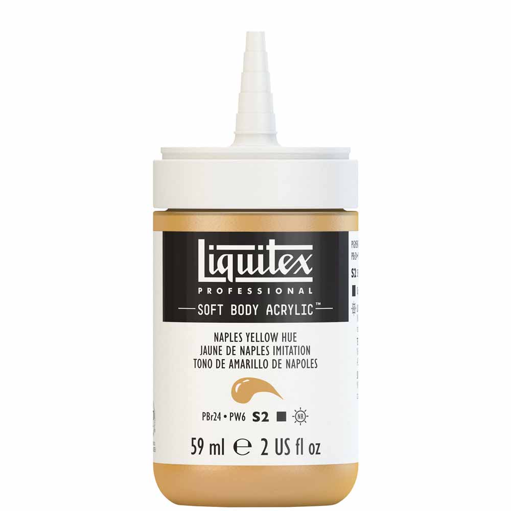 Liquitex Professional Soft Body Akrilik Boya 59ml Naples Yellow Hue 601 S2