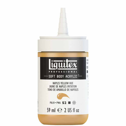 Liquitex Professional Soft Body Akrilik Boya 59ml Naples Yellow Hue 601 S2