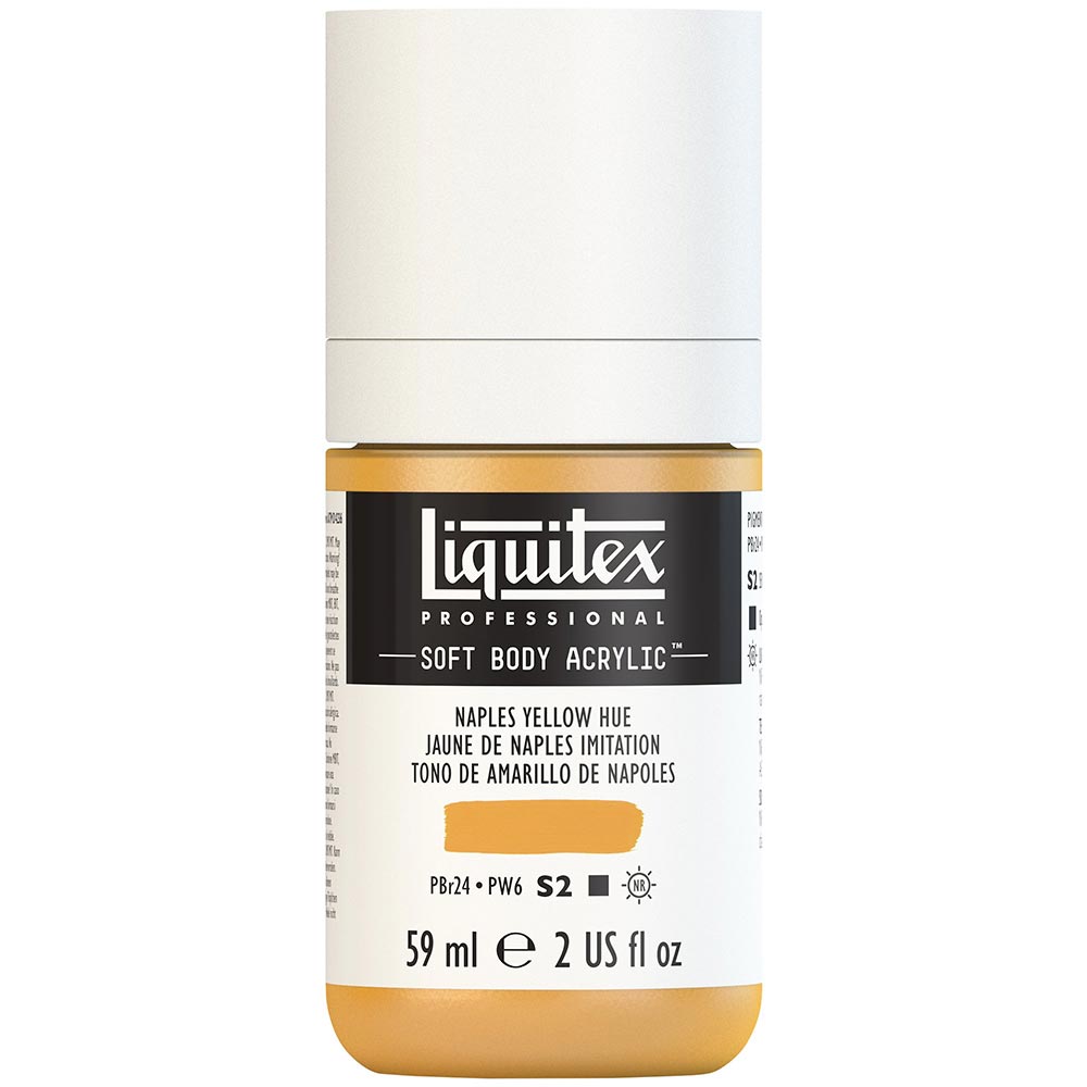 Liquitex Professional Soft Body Akrilik Boya 59ml Naples Yellow Hue 601 S2