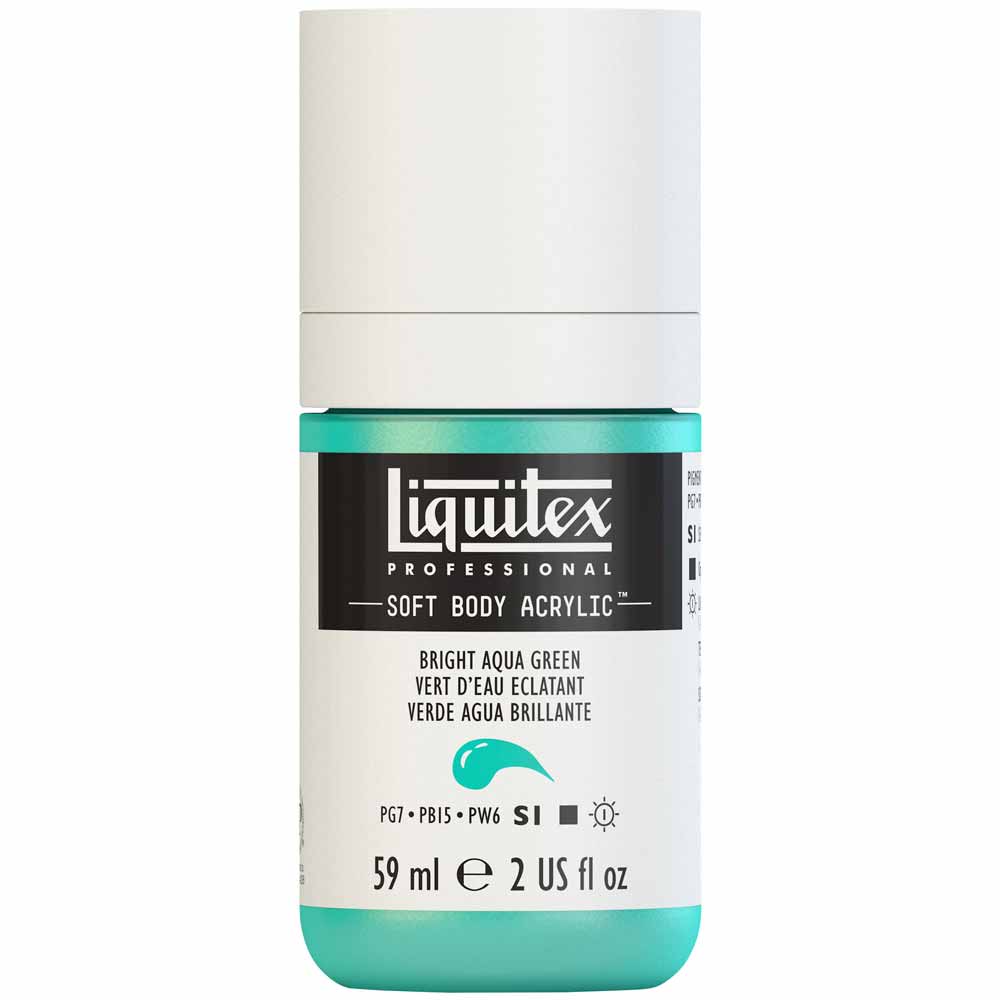 Liquitex Professional Soft Body Akrilik Boya 59ml Bright Aqua Green 660 S1