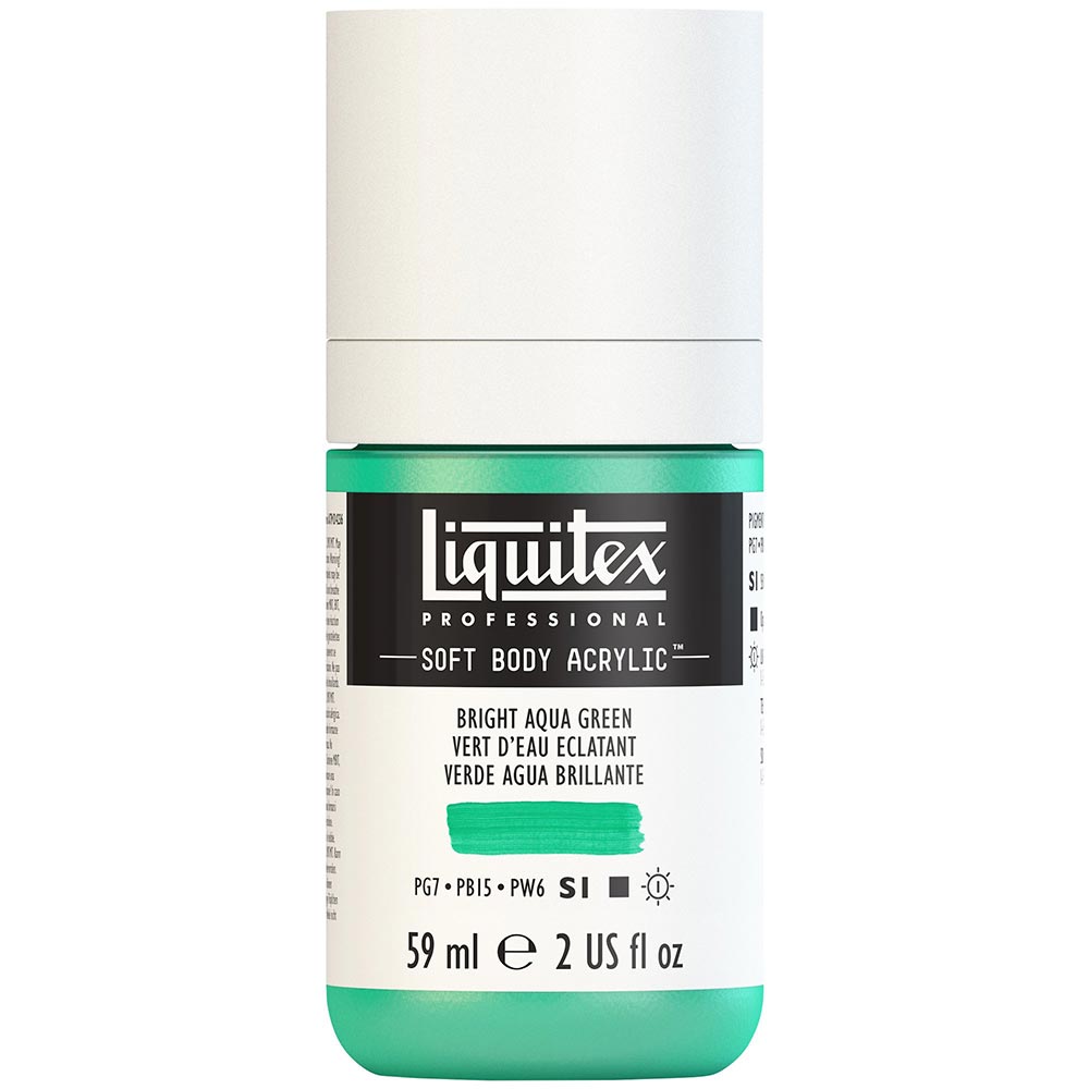 Liquitex Professional Soft Body Akrilik Boya 59ml Bright Aqua Green 660 S1