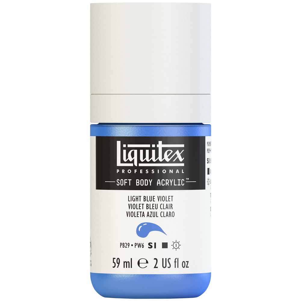 Liquitex Professional Soft Body Akrilik Boya 59ml Light Blue Violet 680 S1