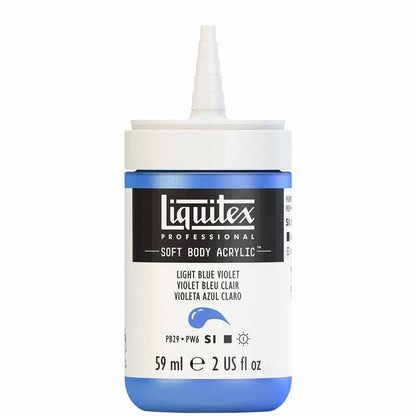 Liquitex Professional Soft Body Akrilik Boya 59ml Light Blue Violet 680 S1
