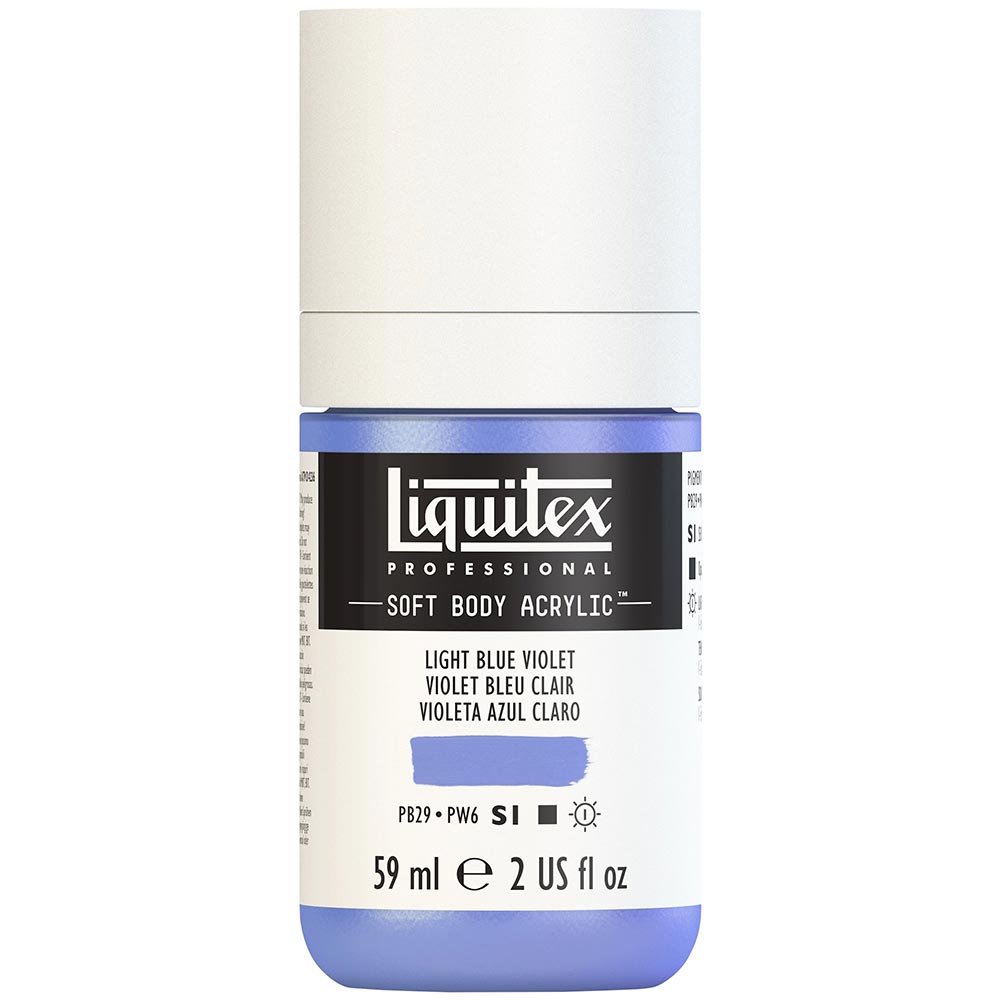 Liquitex Professional Soft Body Akrilik Boya 59ml Light Blue Violet 680 S1