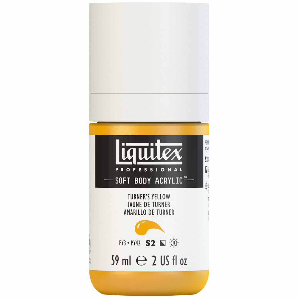 Liquitex Professional Soft Body Akrilik Boya 59ml Turner's Yellow 730 S2