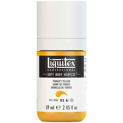 Liquitex Professional Soft Body Akrilik Boya 59ml Turner's Yellow 730 S2