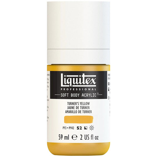 Liquitex Professional Soft Body Akrilik Boya 59ml Turner's Yellow 730 S2