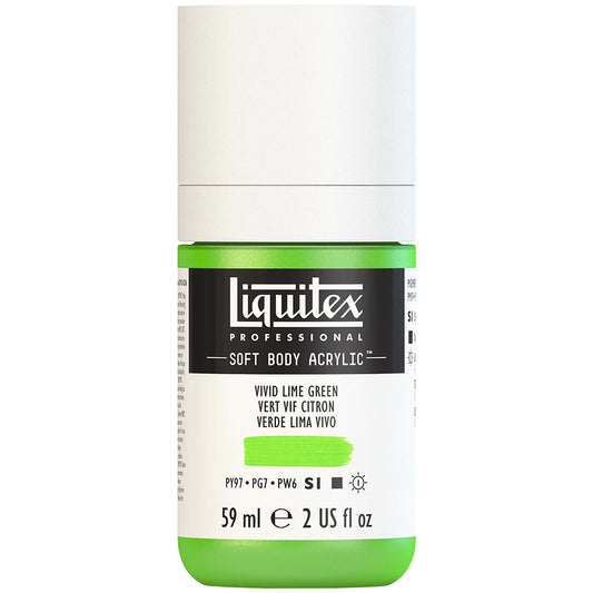 Liquitex Professional Soft Body Akrilik Boya 59ml Vivid Lime Green 740 S1