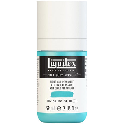 Liquitex Professional Soft Body Akrilik Boya 59ml Light Blue Permanent 770 S1