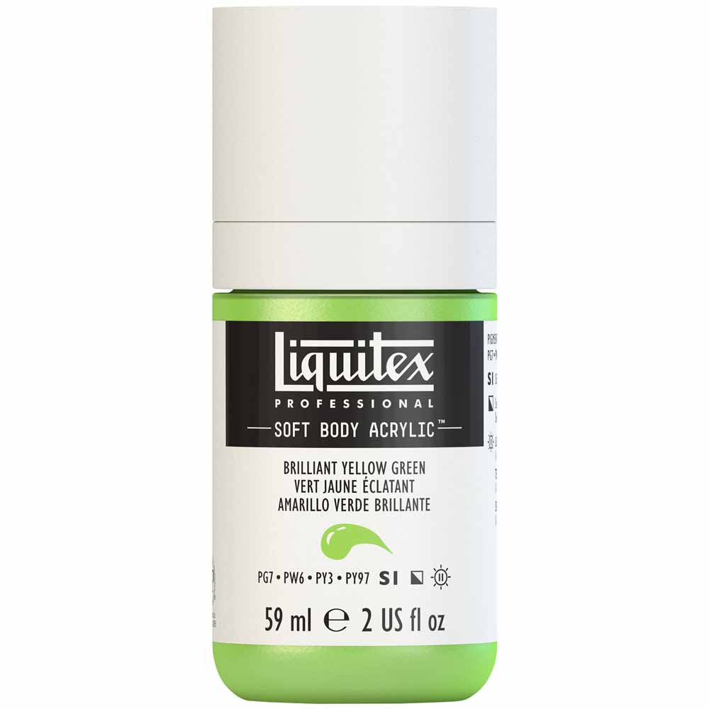 Liquitex Professional Soft Body Akrilik Boya 59ml Brilliant Yellow Green 840 S1