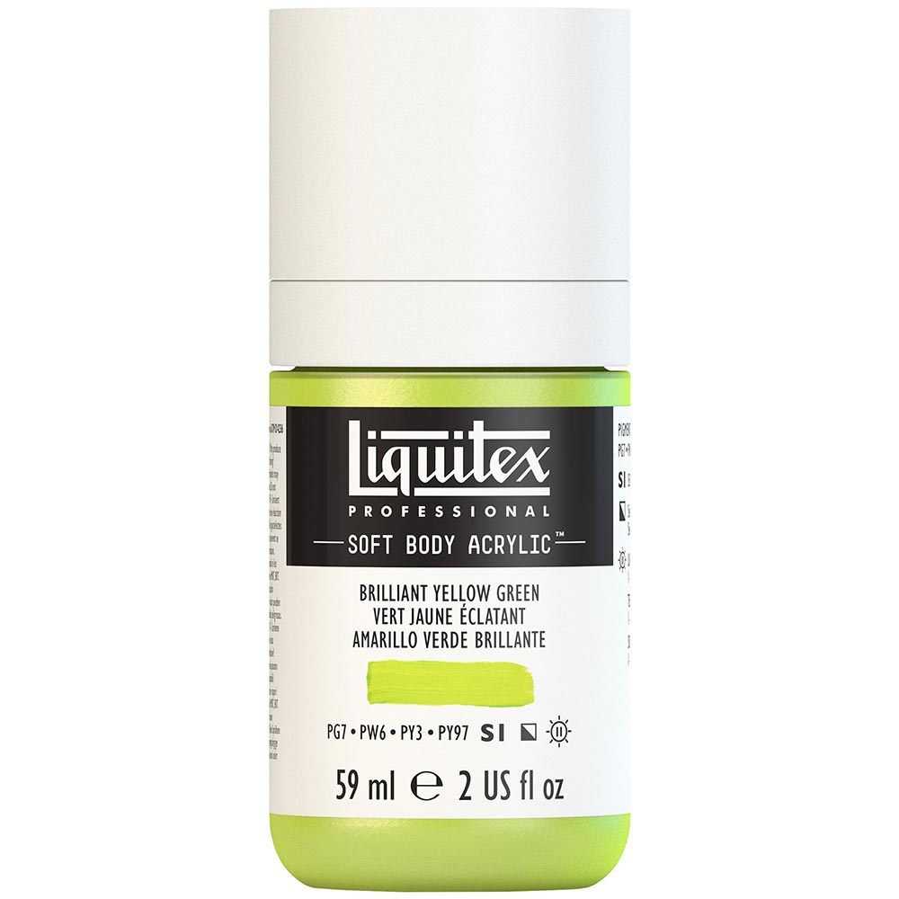 Liquitex Professional Soft Body Akrilik Boya 59ml Brilliant Yellow Green 840 S1
