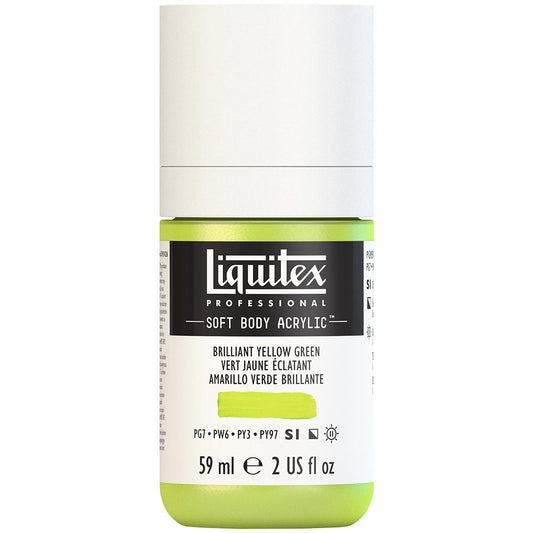 Liquitex Professional Soft Body Akrilik Boya 59ml Brilliant Yellow Green 840 S1