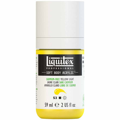 Liquitex Professional Soft Body Akrilik Boya 59ml Cadmium-Free Yellow Light 889 S3