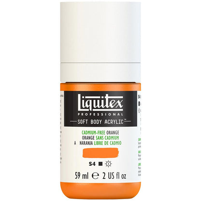 Liquitex Professional Soft Body Akrilik Boya 59ml Cadmium-Free Orange 892 S4
