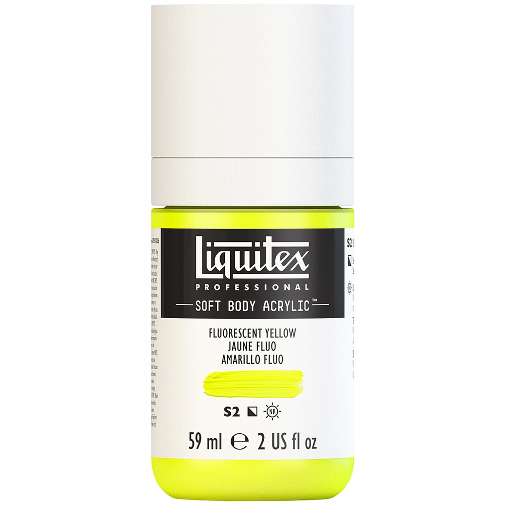 Liquitex Professional Soft Body Akrilik Boya 59ml Fluorescent Yellow 981 S2
