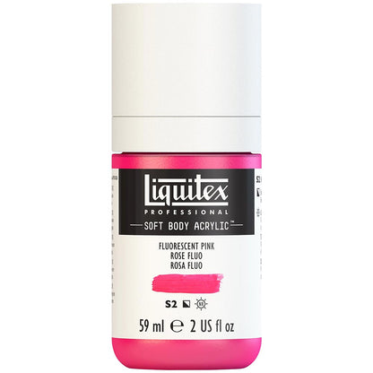 Liquitex Professional Soft Body Akrilik Boya 59ml Fluorescent Pink 987 S2