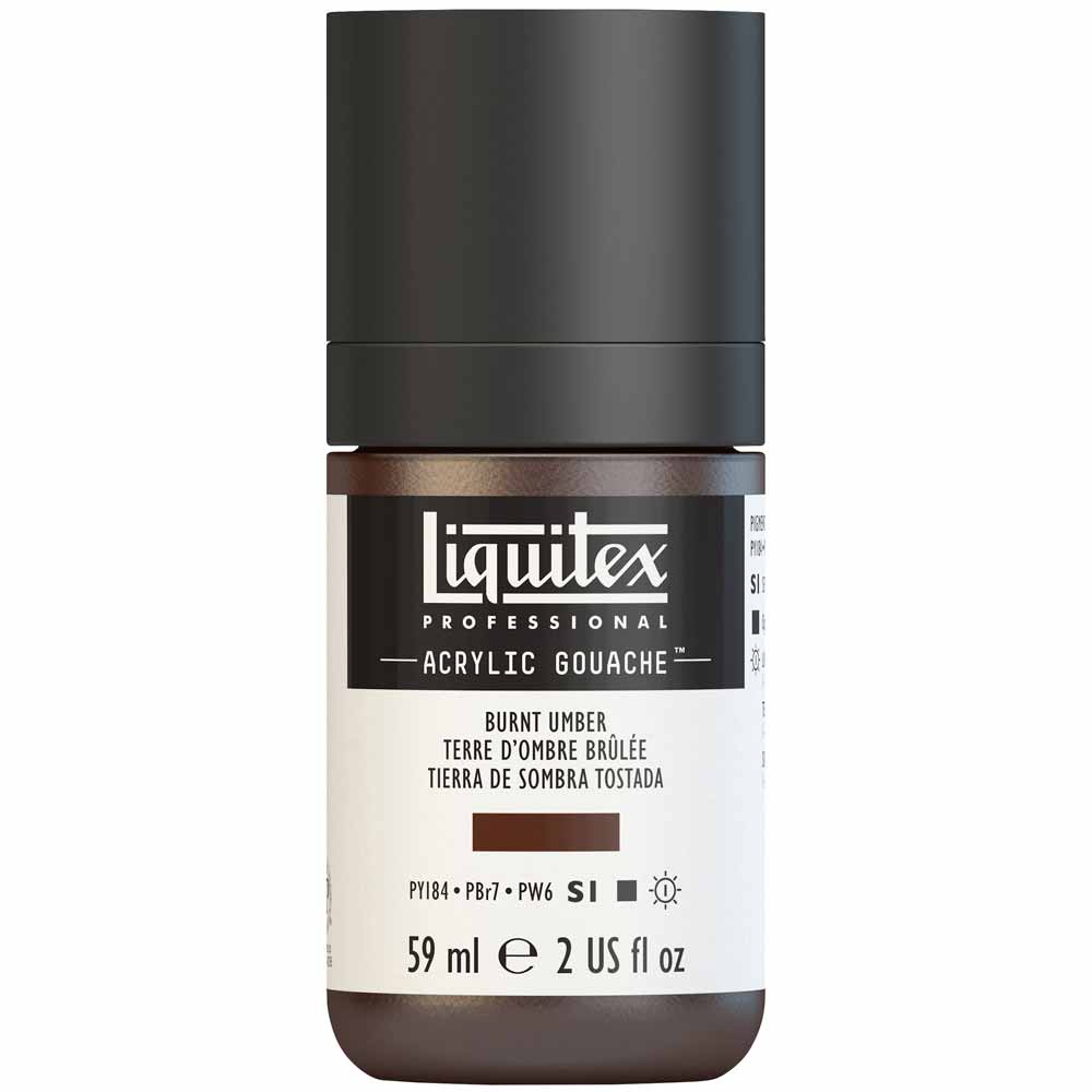 Liquitex Professional Akrilik Guaj Boya 59ml Burnt Umber 128 S1