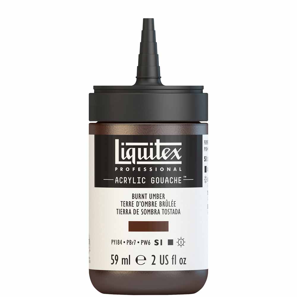 Liquitex Professional Akrilik Guaj Boya 59ml Burnt Umber 128 S1
