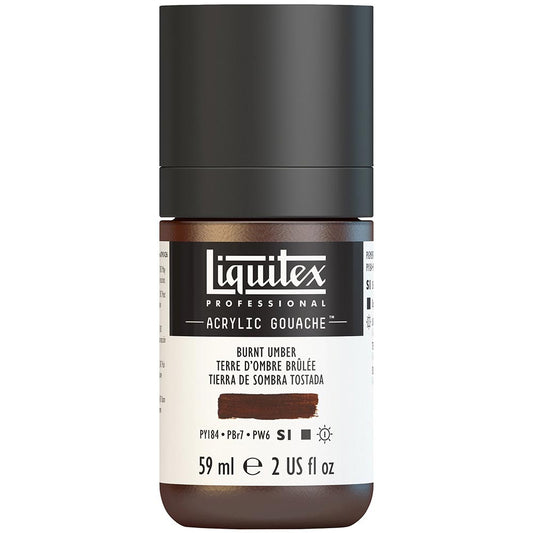 Liquitex Professional Akrilik Guaj Boya 59ml Burnt Umber 128 S1