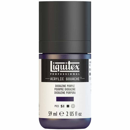 Liquitex Professional Akrilik Guaj Boya 59ml Dioxazine Purple 186 S1